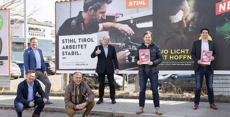 Out of Home Award for STIHL Tirol