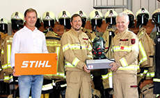 Social commitment to the fire brigade and Volkshilfe