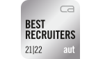 Silver seal of quality in the Best Recruiters Study 2021/22