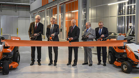 Construction phase IV was opened with a usable floor space of 20,000 m² (the largest extension of STIHL Tirol to date).