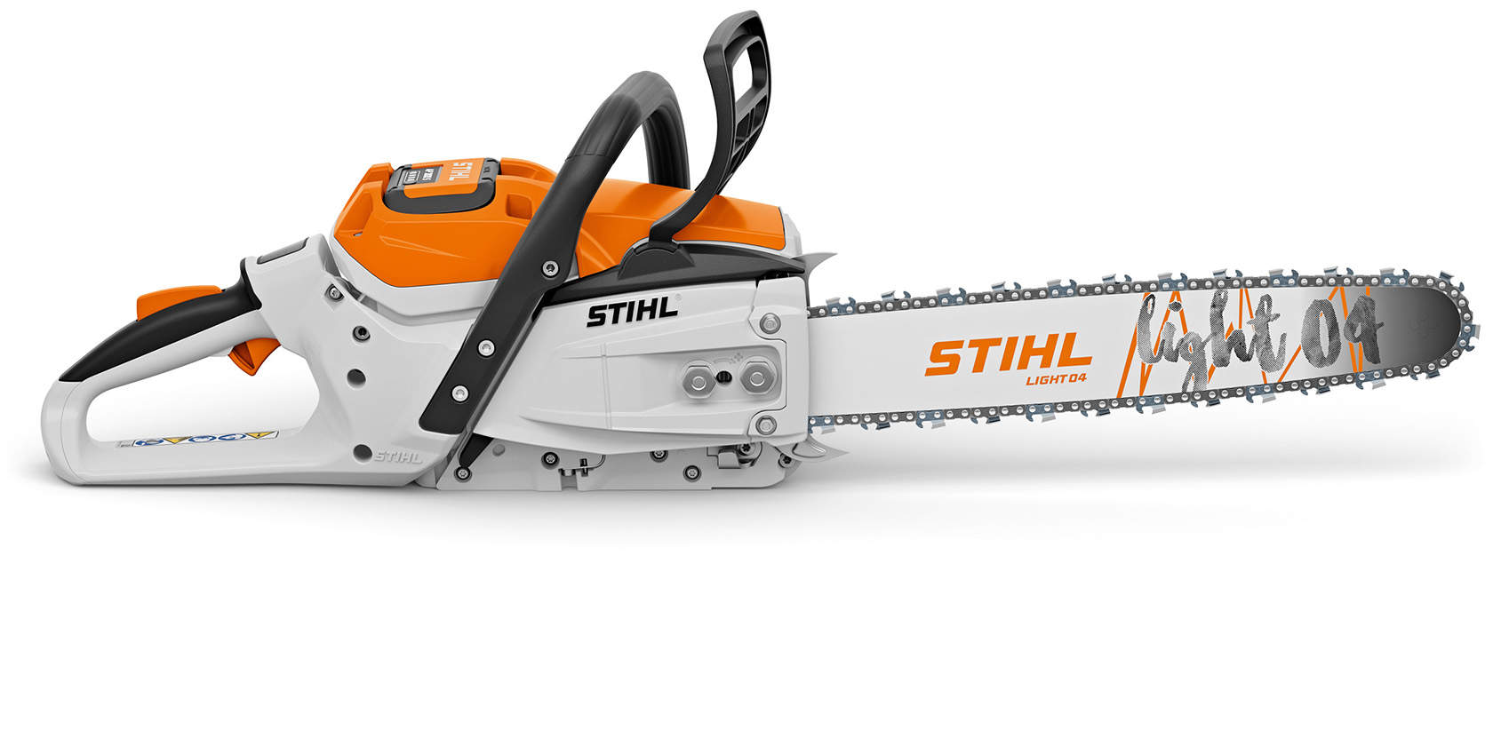 The STIHL MSA 300 is currently the most powerful cordless chainsaw on the market