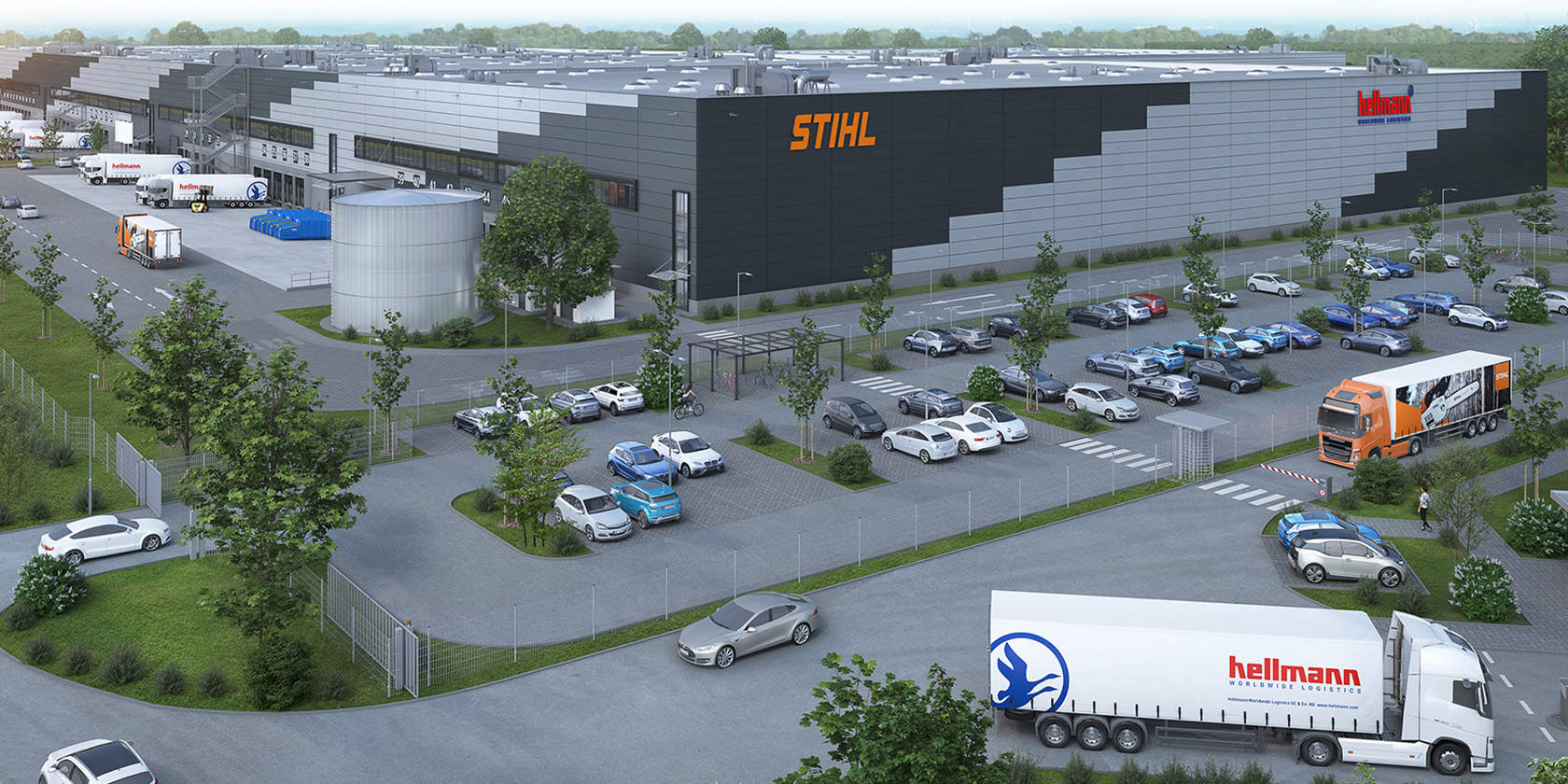 New central warehouse in Völklingen